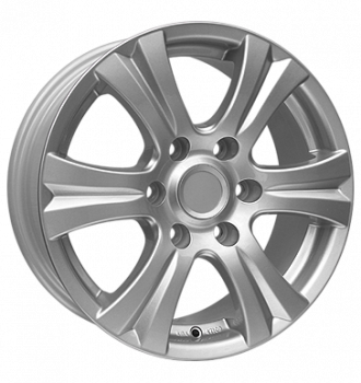 RCDesign, RC14S, 7,5x17 ET40 6x114,3 66,1, kristallsilber