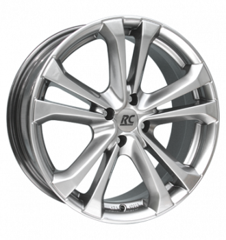 RCDesign, RC17, 7,5x17 ET35 4x100 63,4, chromsilber