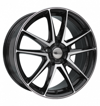 RCDesign, RC22, 6,5x15 ET35 5x110 65,1, schwarz glanz vollpoliert