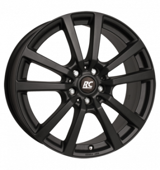 RCDesign, RC25T, 7,5x18 ET52 5x112 66,6, schwarz klar matt