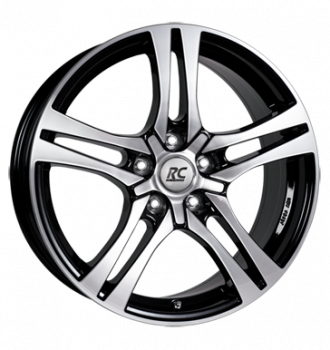 RCDesign, RC26, 7x16 ET38 5x120 72,6, schwarz glanz vollpoliert