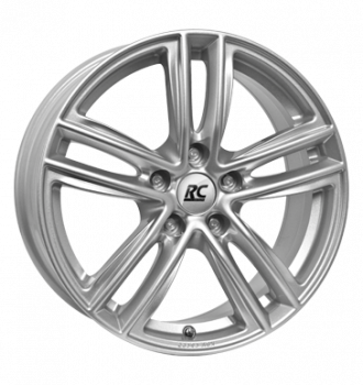 RCDesign, RC27, 8x18 ET46 5x114,3 67,1, kristallsilber