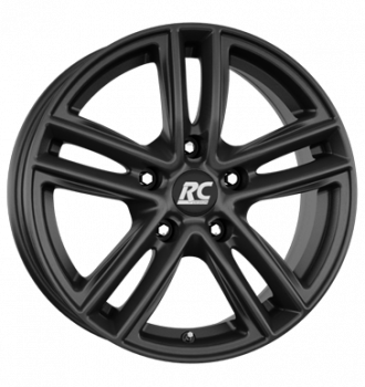 RCDesign, RC27, 7x17 ET43 5x112 57,1, schwarz klar matt