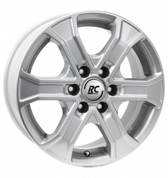 RCDesign, RC31, 7x17 ET45 6x120 74,6, kristallsilber