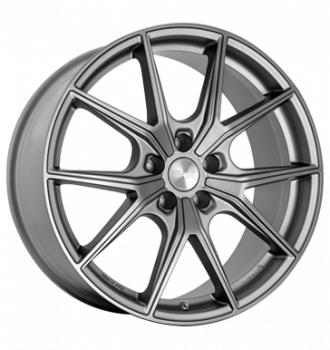 Brock, B40, 10,5x20 ET18 5x112 66,6, ferric grey matt