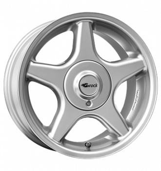 Brock, B1, 7,5x16 ET25 4x100 63,4, kristallsilber