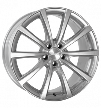 Brock, B32, 8,5x19 ET55,2 5x112 66,6, kristallsilber