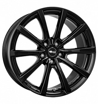 Brock, B32, 8,5x20 ET35 5x114,3 64,2, schwarz glanz
