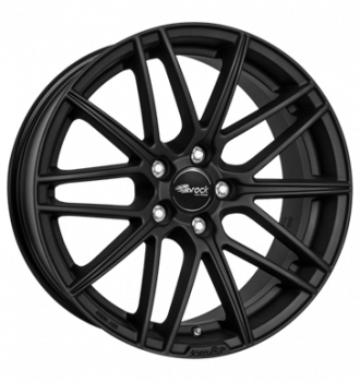 Brock, B34, 7,5x17 ET45 5x112 66,6, schwarz klar matt