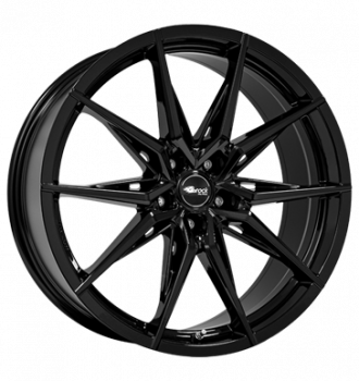 Brock, B42, 8,5x20 ET30 5x120 72,6, schwarz glanz