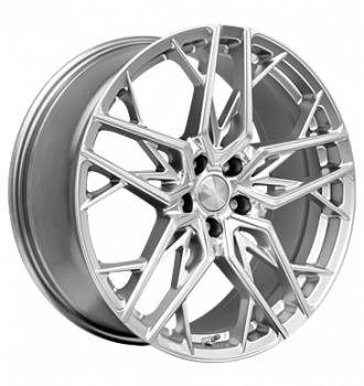 Brock, B44, 8x18 ET40 5x114,3 72,6, hyper silber