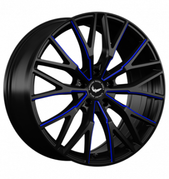 Barracuda, Project 3.0, 8,5x19 ET40 5x108 73,1, black gloss flashblue