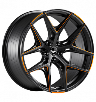 Barracuda, Razzer, 10x20 ET35 5x112 66,5, flash orange puresports gefräst