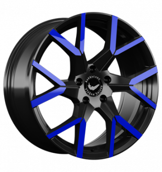 Barracuda, Tzunamee Evo, 9x20 ET40 5x114,3 73,1, black gloss flashblue