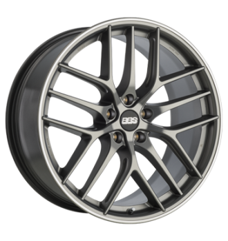 BBS CC-R 9x19 LK5/120 ET48 ML82mm platinum seidenmatt