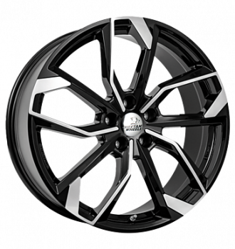 Cheetah Wheels, CV.05, 8,5x20 ET35 5x114,3 64,2, black shiny face polish