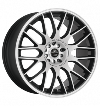 Barracuda, Karizzma, 8x18 ET38 4x108 73,1, mattblack-polished