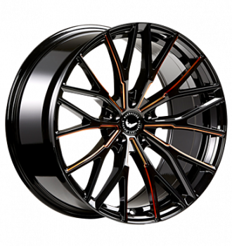 Barracuda, Project 3.0, 8,5x19 ET40 5x108 73,1, Black gloss flashcopper