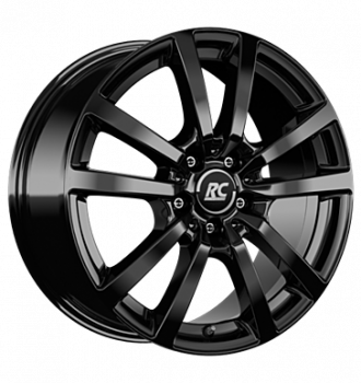 RCDesign, RC25, 7,5x17 ET44,5 5x127 71,6, schwarz glanz