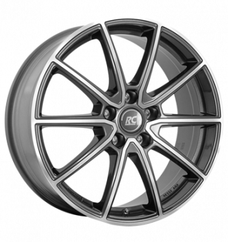 RCDesign, RC32, 7,5x18 ET41 5x112 57,1, himalaya grey vollpoliert