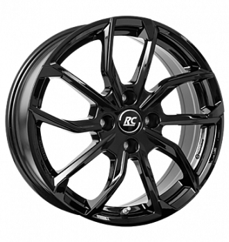 RCDesign, RC34, 6,5x16 ET45 4x100 60,1, schwarz glanz