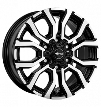 RCDesign, RC35, 6,5x17 ET54 6x130 84,1, schwarz glanz vollpoliert