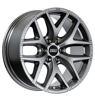 BBS TL-A 9x20 LK6/139,7 ET12 ML106,15mm platinum silber seidenmatt