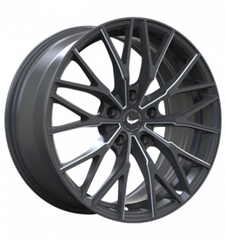 Barracuda, Project 3.0, 10x20 ET28 5x112 66,6, mattblack Puresports gefräst