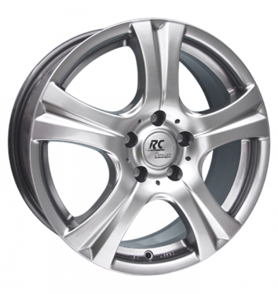 RCDesign, RC14S, 8,5x19 ET45 5x120 72,6, chromsilber