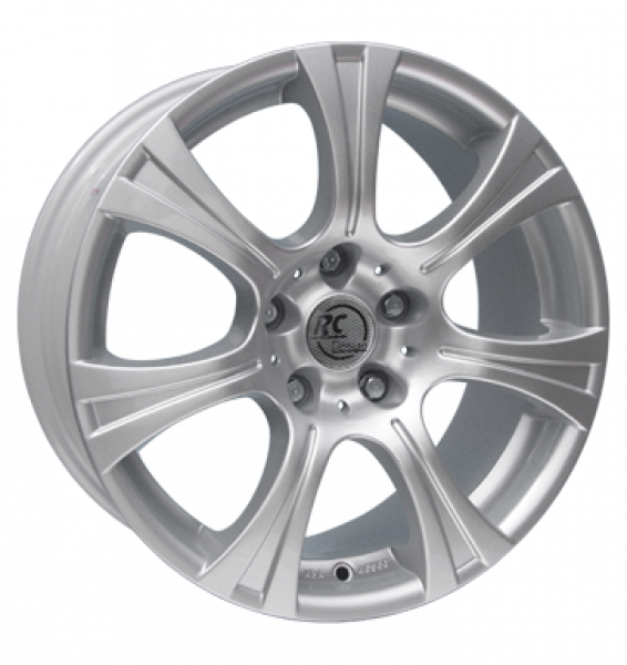 RCDesign, RC15 T, 6,5x16 ET60 5x130 78,1, kristallsilber