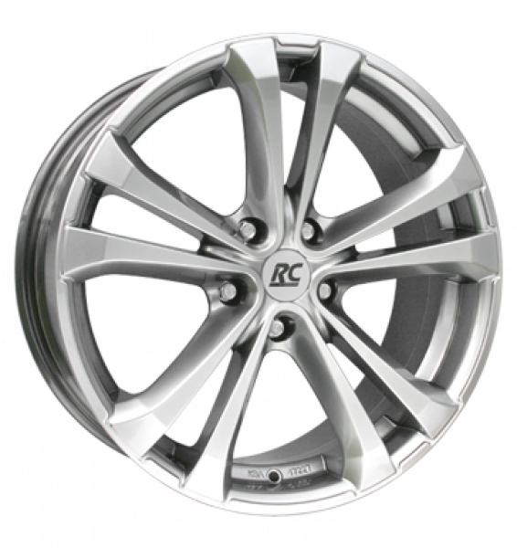 RCDesign, RC17, 8x18 ET45 5x112 66,6, chromsilber