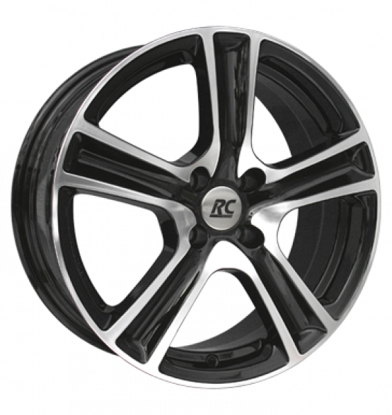 RCDesign, RC19, 6,5x16 ET41 4x108 63,4, schwarz glanz vollpoliert