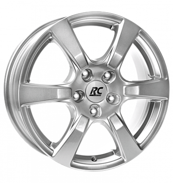RCDesign, RC20, 6,5x16 ET46 5x114,3 67,1, kristallsilber