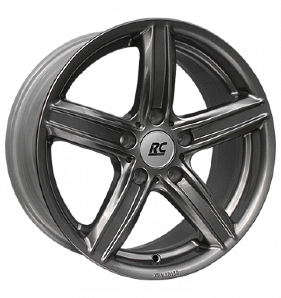 RCDesign, RC21, 7,5x17 ET34 5x120 72,6, titan metallic