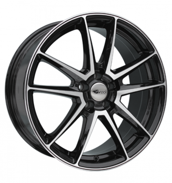 RCDesign, RC22, 6,5x15 ET45 5x114,3 72,6, schwarz glanz vollpoliert