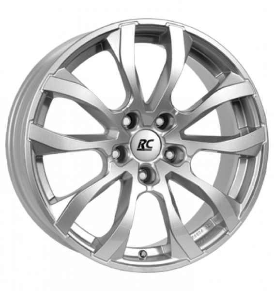 RCDesign, RC23, 8x18 ET38 5x114,3 72,6, kristallsilber