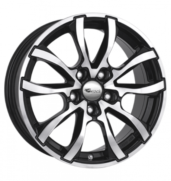 RCDesign, RC23, 8x18 ET45 5x114,3 72,6, schwarz glanz vollpoliert