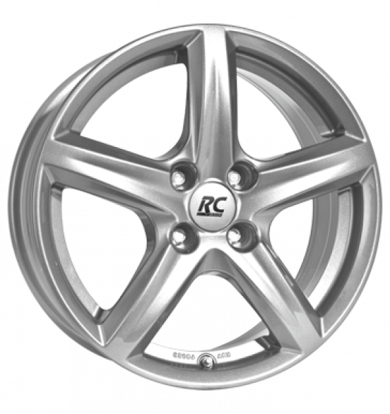 RCDesign, RC24, 6,5x16 ET38 4x100 63,4, kristallsilber