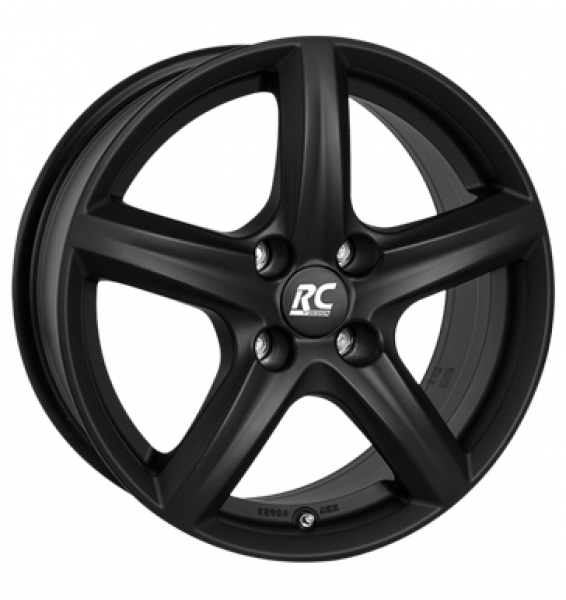 RCDesign, RC24, 6,5x16 ET48 4x100 63,4, schwarz klar matt