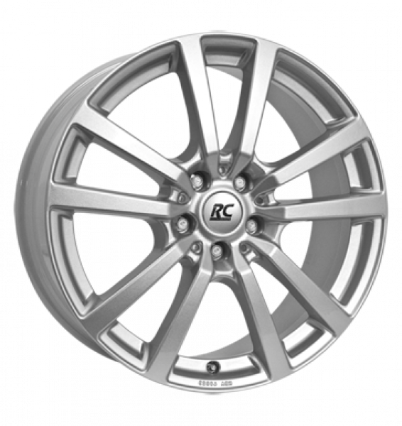 RCDesign, RC25T, 6,5x16 ET60 5x130 89,1, kristallsilber
