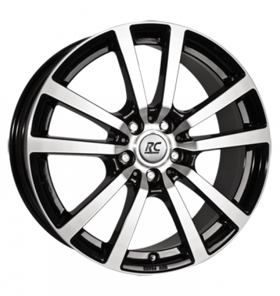 RCDesign, RC25T, 7,5x18 ET53 5x120 72,6, schwarz glanz vollpoliert