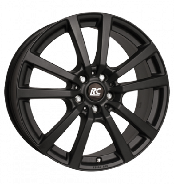 RCDesign, RC25T, 6,5x16 ET60 5x118 71,1, schwarz klar matt