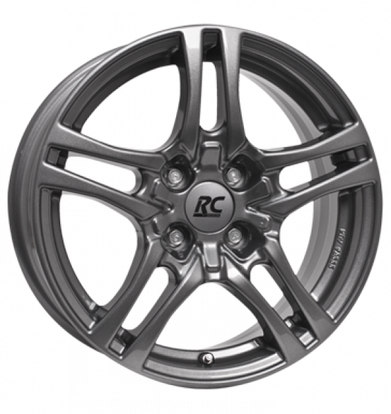 RCDesign, RC26, 6,5x15 ET23 4x108 65,1, titan metallic