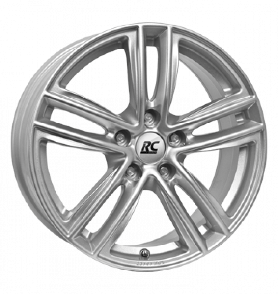 RCDesign, RC27, 8x19 ET42 5x114,3 66,1, kristallsilber