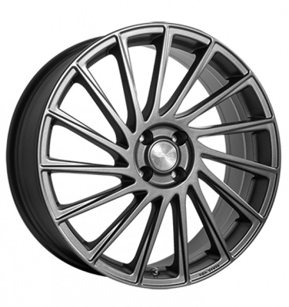 Brock, B39, 7x17 ET25 4x108 65,1, himalaya grey matt