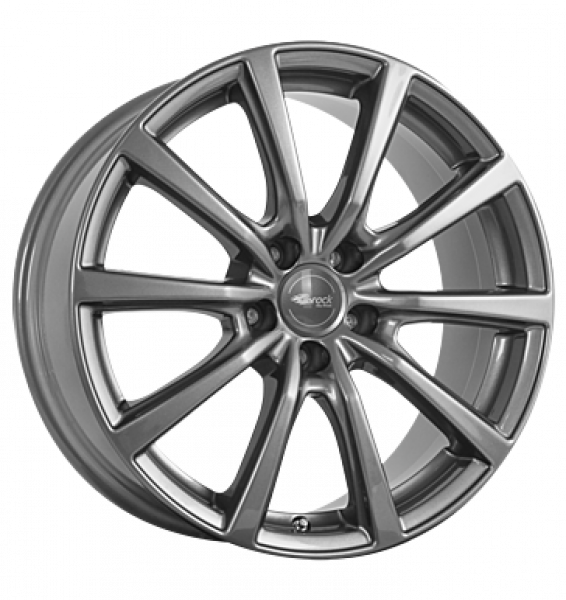 Brock, B32, 8,5x20 ET35 5x114,3 64,2, titan metallic