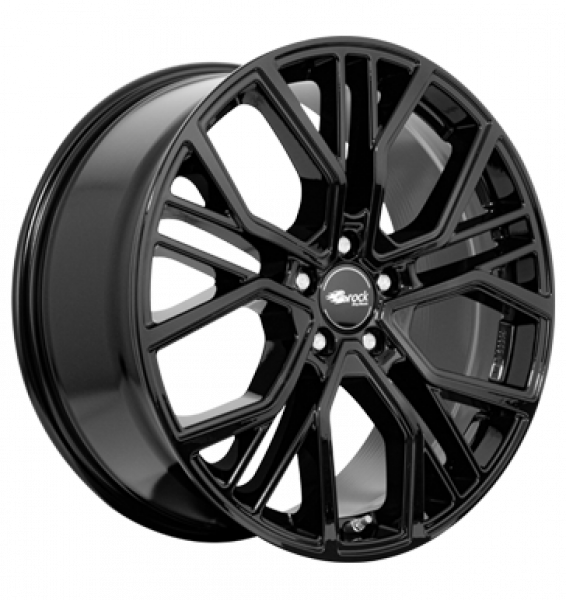 Brock, B41, 8,5x19 ET35 5x120 64,1, schwarz glanz