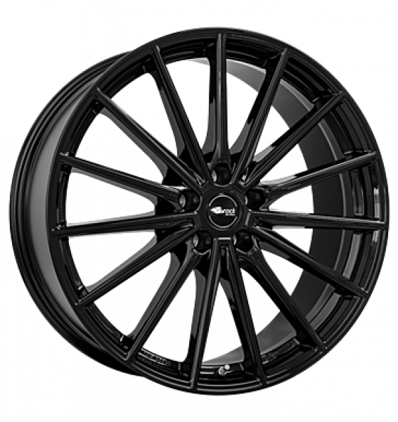 Brock, B43, 10x19 ET46 5x112 66,6, schwarz glanz