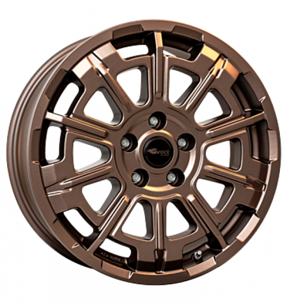 Brock, B45, 7x17 ET62 5x118 71,1, bronze copper matt