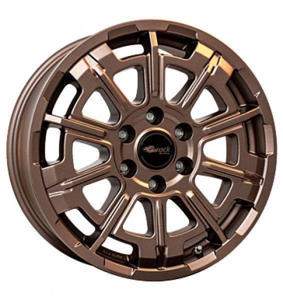 Brock, B45, 7x17 ET60 6x130 84,1, bronze copper matt